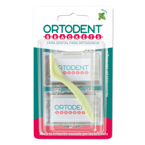 Cera Dental para Ortodoncia Ortodent Brackets